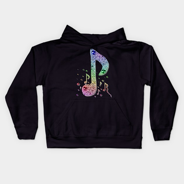 music Kids Hoodie by divs